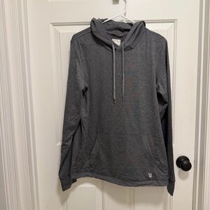 Vuori Sunday Element Hoodie Charcoal Heather Size Medium NWOT